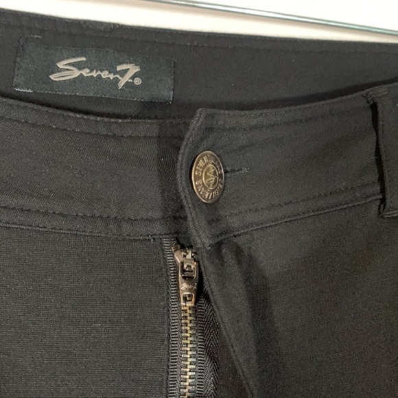 Seven7 Black Yoga Style Pants - Picture 5 of 11